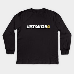 Just Saiyan Kids Long Sleeve T-Shirt